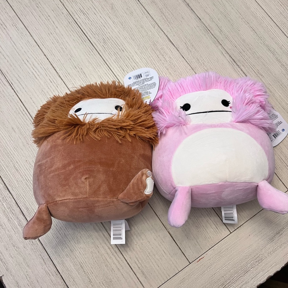 Squishmallow Benny and Brina 8”